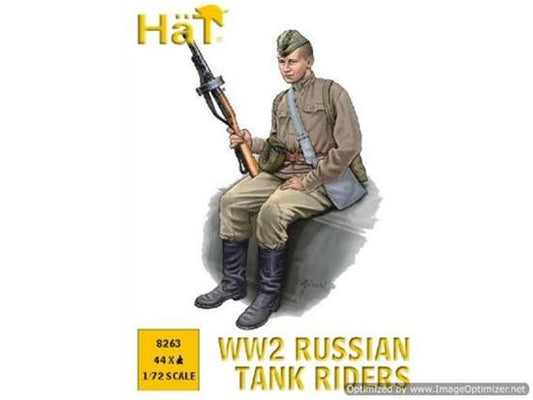 1/72 Hat - WWII Russian Tank Riders