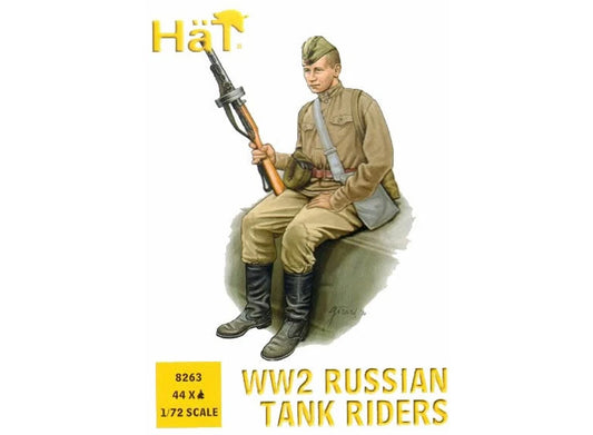 1/72 Hat - WWII Russian Tank Riders