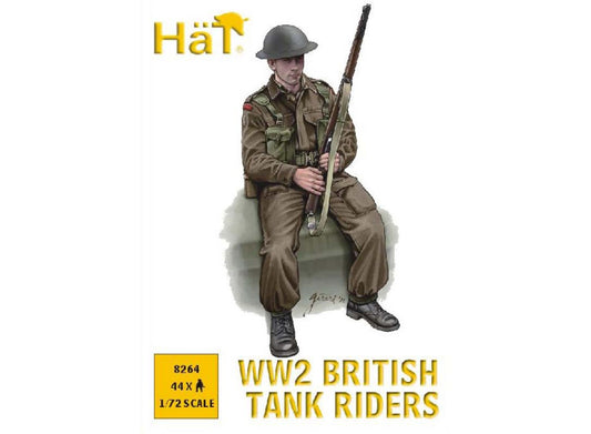 1/72 Hat - WWII British Tank Riders
