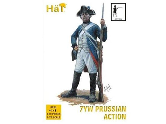 1/72 Hat - 7YW Prussian Infantry, Action Seven Years War