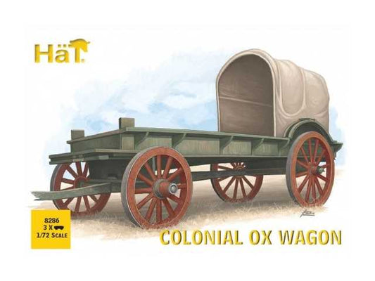 1/72 Hat - Colonial Ox Drawn Wagon