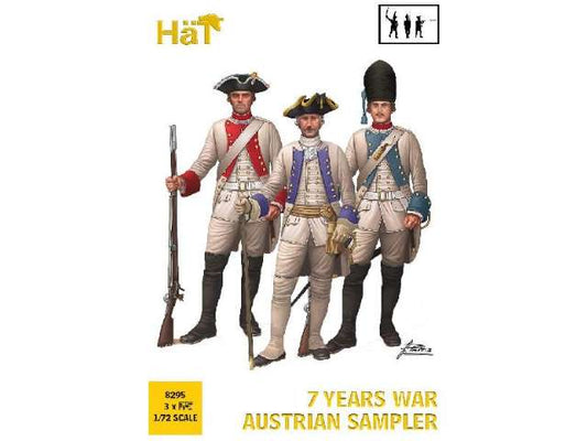 1/72 Hat - 7YW Austrian Infantry Sampler
