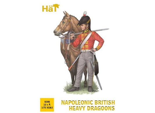 1/72 Hat - Napoleonic British Heavy Dragoons