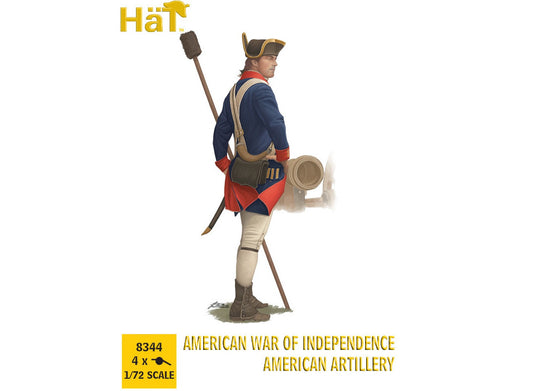 1/72 Hat - American War Of Ind American Artillery