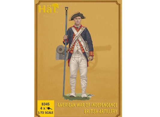 1/72 Hat - American War of Ind British Artillery