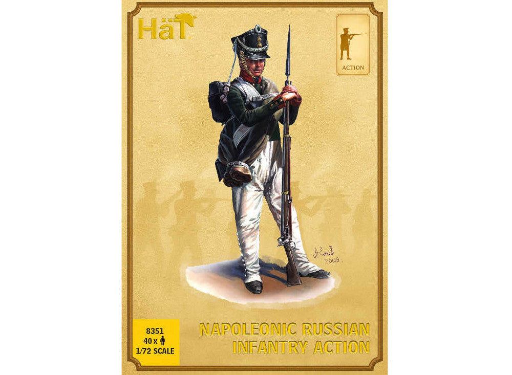 1/72 Hat - Napoleonic Russian Infantry Action