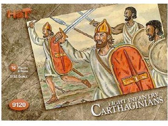 1/32 Hat - Carthaginians Light African Infantry