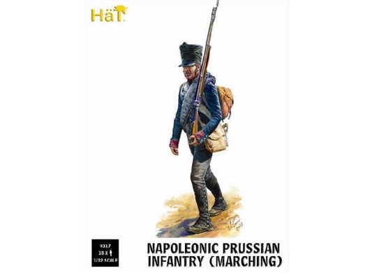 1/32 Hat - Napoleonic Prussian Infantry (Marching)