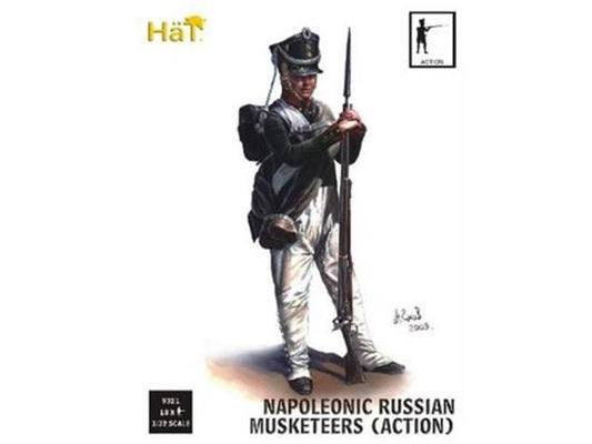 1/32 Hat - Russian Infantry Action  Napoleonic Period