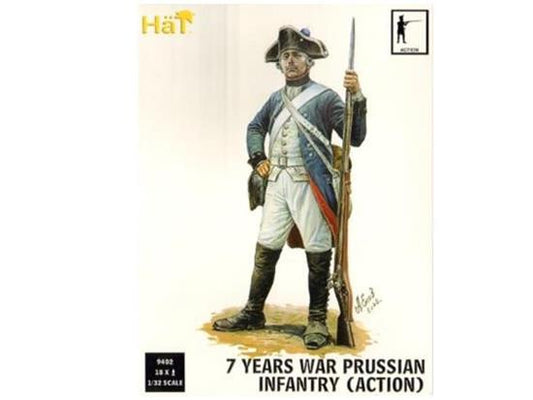 1/32 Hat - 7 Years War Prussian Infantry Action