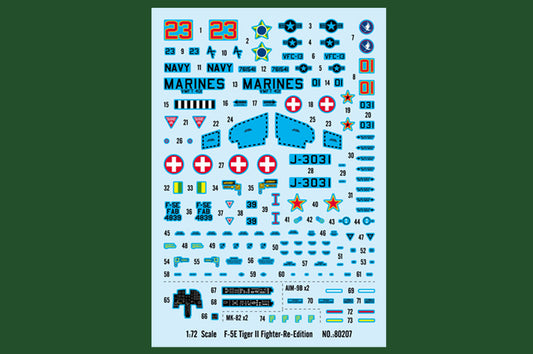 1/72 Hobbyboss - F-5E Tiger II Fighter