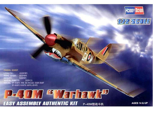 1/72 Hobbyboss - P-40M Warhawk