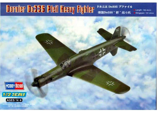 1/72 Hobbyboss - Dornier Do335 Pfeil Heavy Fighter