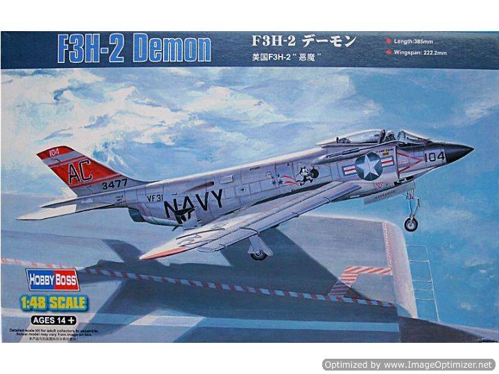 1/48 Hobbyboss - F3H-2 Demon