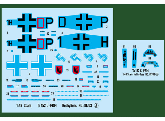 1/48 Hobbyboss - Ta 152 C-1/R14