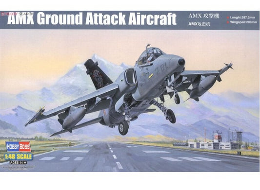 1/48 Hobbyboss - A-11A Ghibli  AMX Ground Attack Aicrraft