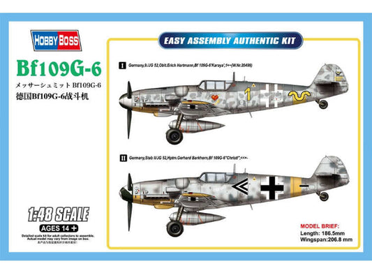 1/48 Hobbyboss - Messerschmitt BF109G-6
