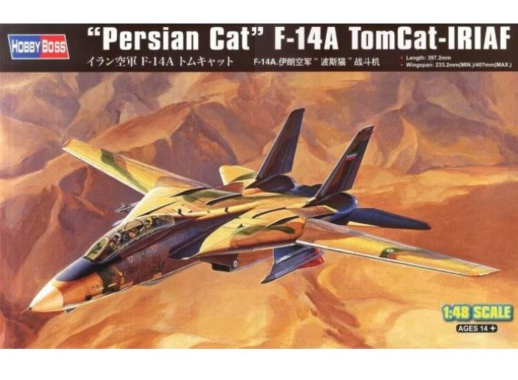 1/48 Hobbyboss - Persian Cat F-14A TomCat - IRIAF