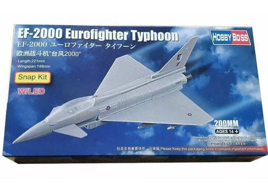 1/72 Hobbyboss - EF-2000 Eurofighter Typhoon (Snap Together Kit)