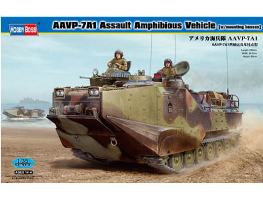 1/35 Hobbyboss - AAVP-7A1 Amphibious Assault Vehicle (with mounting bosses)