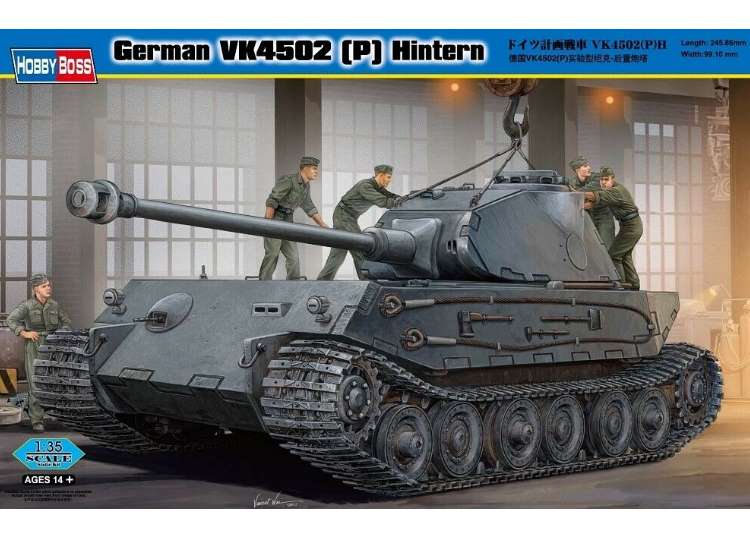 1/35 Hobbyboss - German VK4502 (P) Hintern