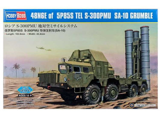 1/72 Hobbyboss - 48N6E of 5P85S TEL S-300PMU SA-10 GRUMBLE
