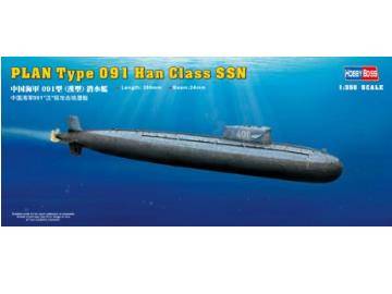 1/350 Hobbyboss - PLAN Type 091 Han Class SSN