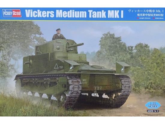 1/35 Hobbyboss - Vickers Medium Tank Mk I
