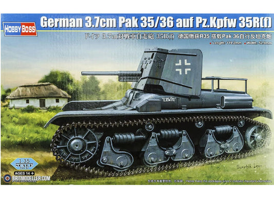 1/35 Hobbyboss - German 3.7cm Pak 35/36 auf Pz.Kpfw 35R 731(f)