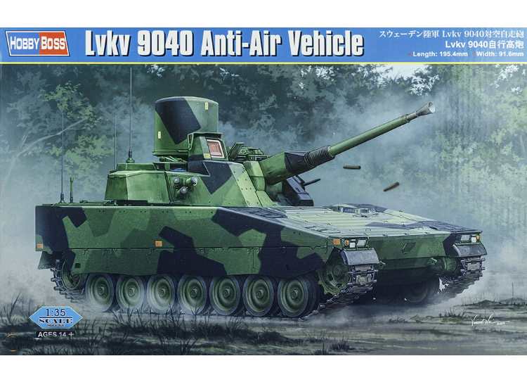 1/35 Hobbyboss - Lvkv 9040 Anti-Air Vehicle