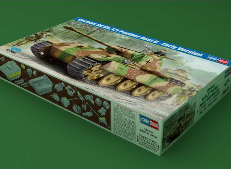 1/35 Hobbyboss - German Sd.Kfz.171 Panther Ausf.G - Early Version