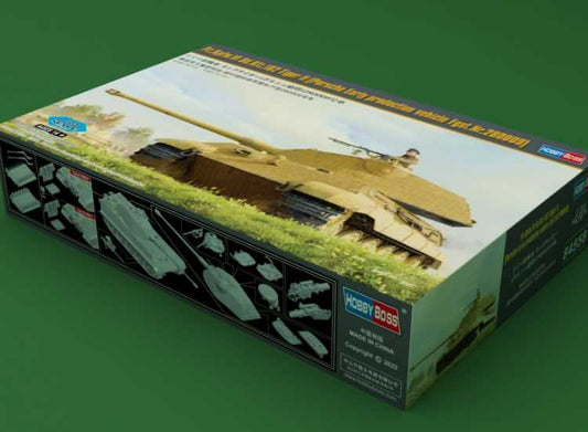 1/35 Hobbyboss - Pz.Kpfw.VI Sd.Kfz.182 Tiger II (Porsche Early)