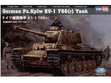 1/48 Hobbyboss - German Pz.Kpfw KV-1 756