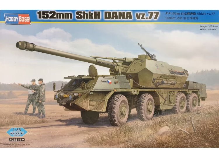 1/35 Hobbyboss - 152mm ShkH DANA vz.77