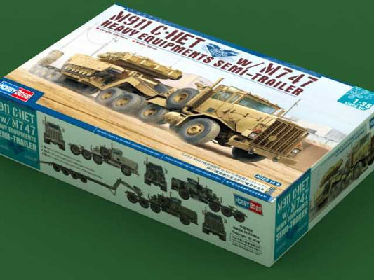 1/35 Hobbyboss - M911 C-HET w/m747 Heavy Equipment Semi-Trailer
