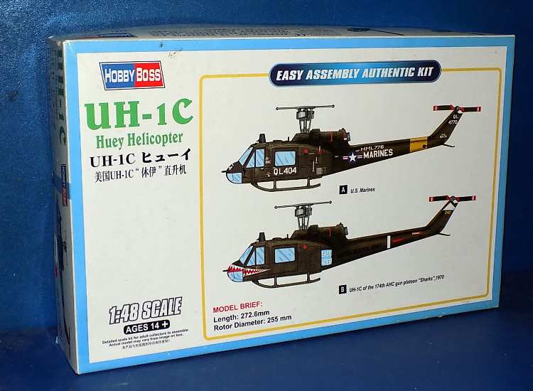 1/48 Hobbyboss - UH-1C Huey