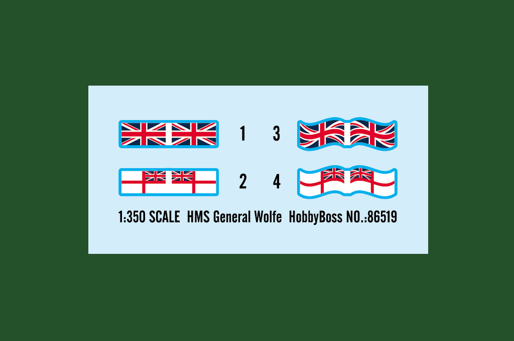 1/350 Hobbyboss - HMS General Wolfe