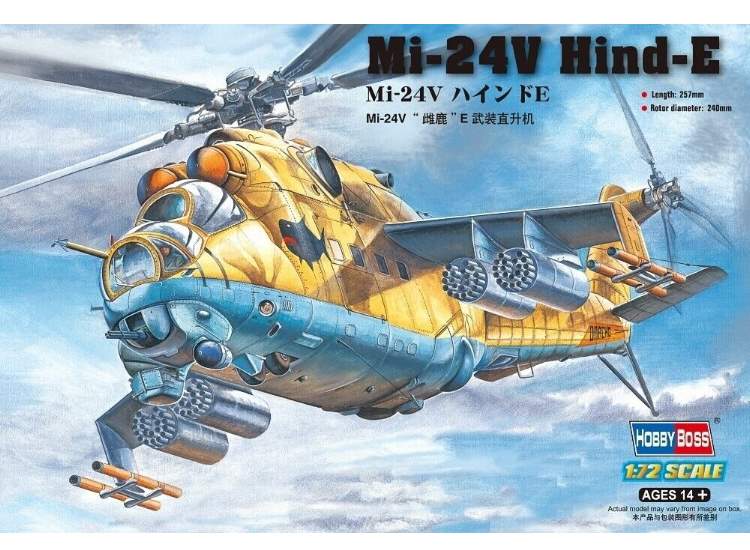 1/72 Hobbyboss - Mi-24V Hind-E