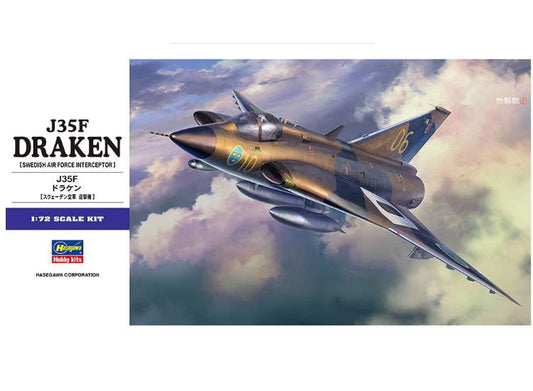1/72 Hasegawa - Saab J35F Draken