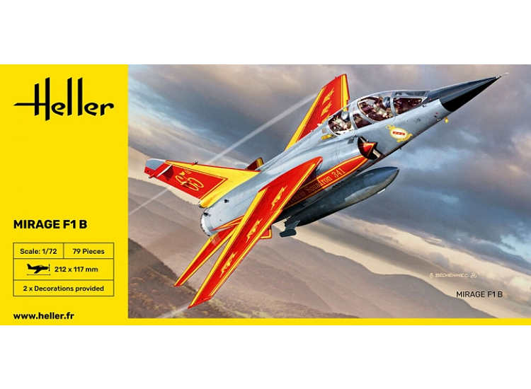1/72 Heller - Mirage F1 B