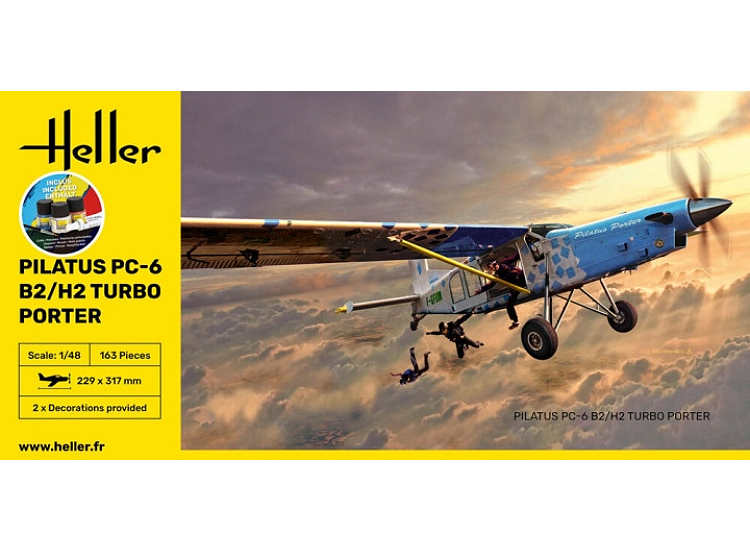 1/48 Heller - Pilatus PC-6 B2/H2 Turbo Porter