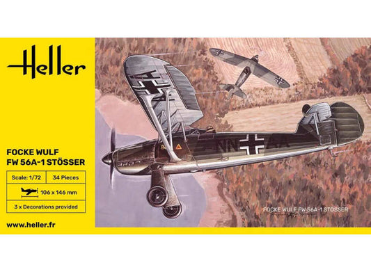 1/72 Heller - Focke Wulf Fw 56A-1 Stosser