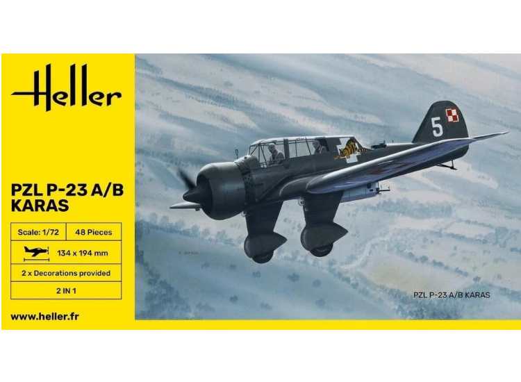 1/72 Heller - Pzl P-23 Karas