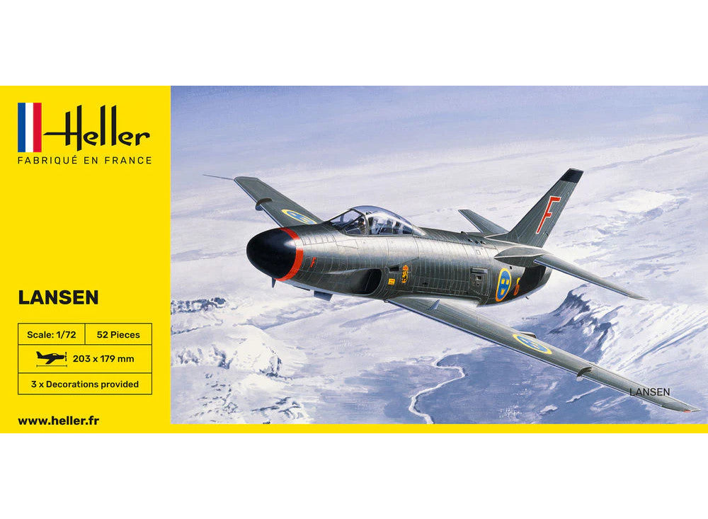 1/72 Heller - Saab 32 Lansen - DAMAGED BOX