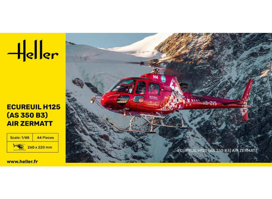 1/48 Heller - AS350 B3 Ecureuil H125 Air Zermatt