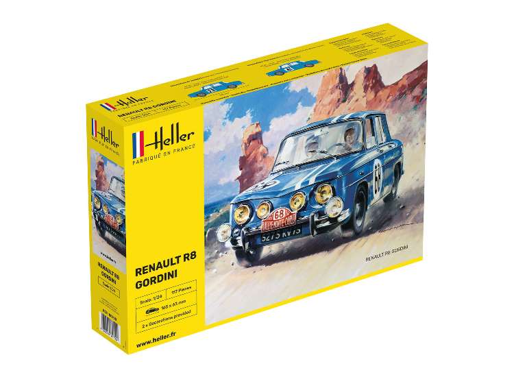 1/24 Heller - Renault R8 Gordini - DAMAGED BOX