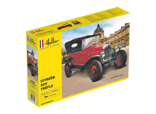 1/24 Heller - Citroen 5CV Trefle