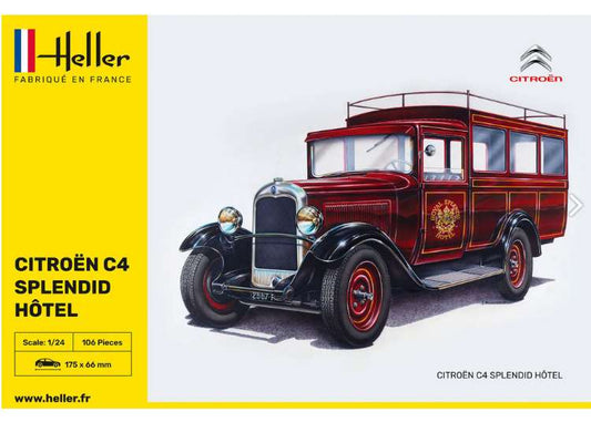 1/24 Heller - Citroen C4 Splendid Hotel Taxi