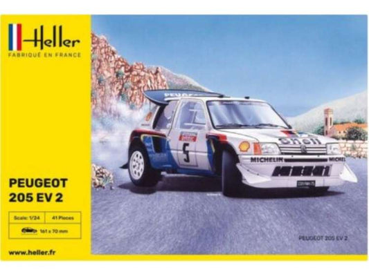 1/24 Heller - Peugeot 205 EV2