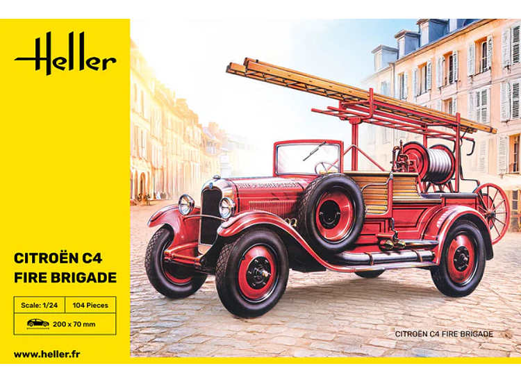 1/24 Heller - Citroen C4 Fire Brigade